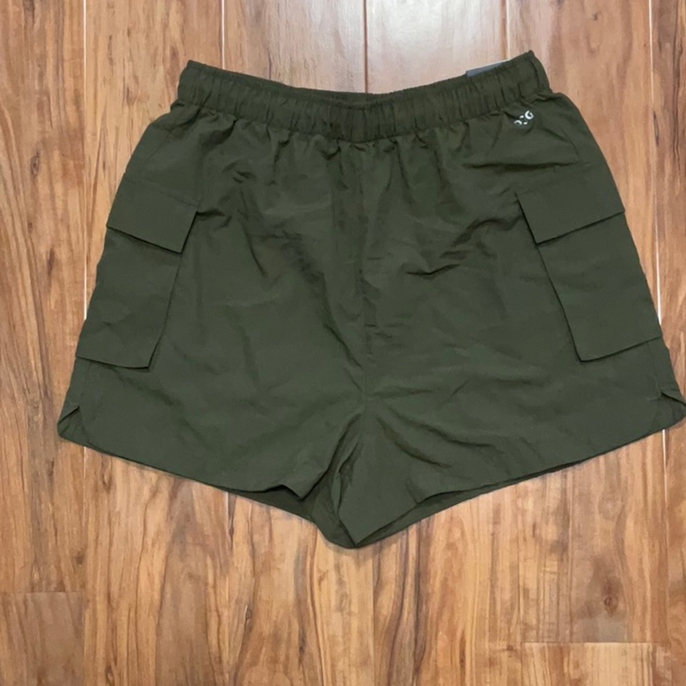 EUC DSG Olive Green Athletic Cargo Shorts